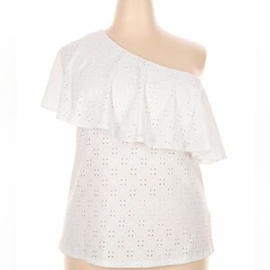 NWT Torrid Size 2 One-Shoulder Eyelet Top